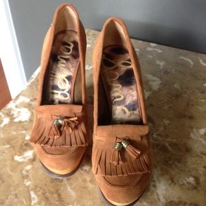 SAM EDELMAN WESLEY OXFORD WEDGE